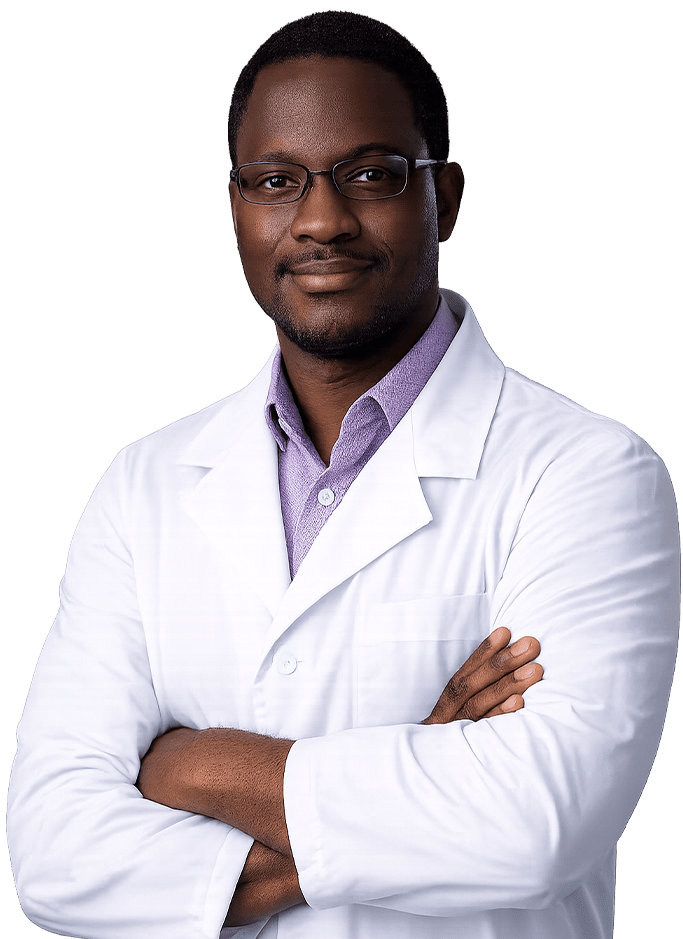 Dr John Adewole — specialist in orthopaedics and rheumatology