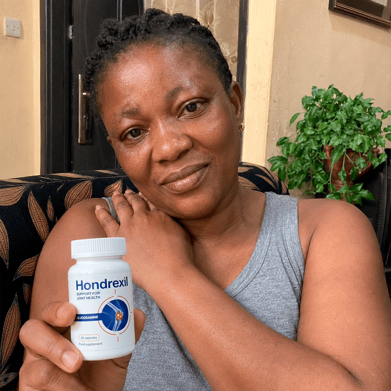 Mariam using Hondrexil