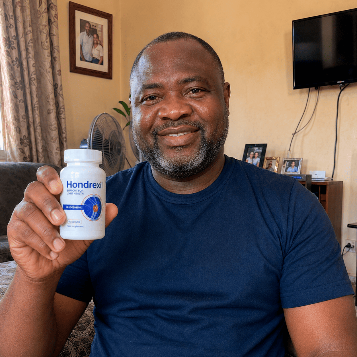 Emeka using Hondrexil