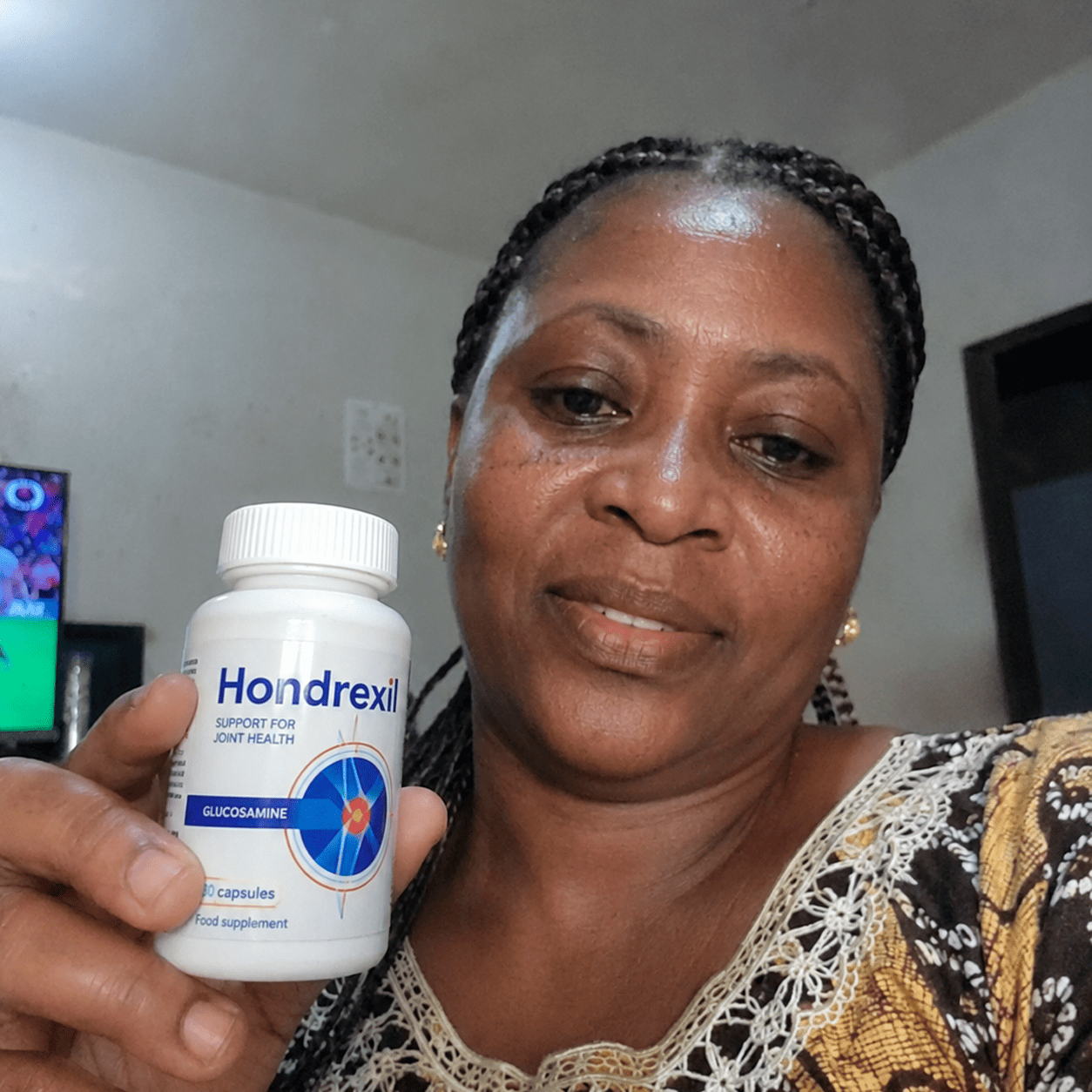 Ebere using Hondrexil